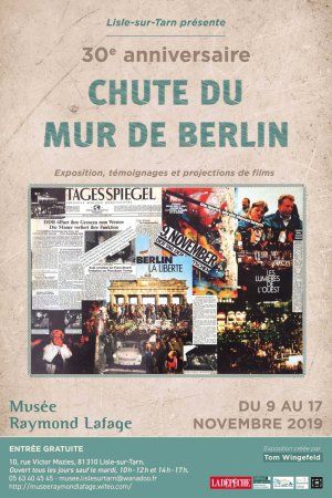 30ème anniversaire - Chute du mur de Berlin