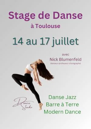 Stage de Danse d'Eté avec Nick Blumenfeld