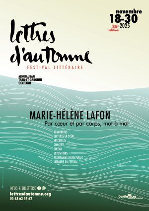 Lettres d'automne, Marie-Hélène Lafon, invitée d'honneur