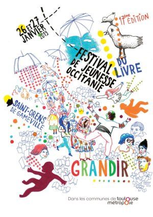 17ème Festival du Livre de Jeunesse Occitanie - "GRANDIR"
