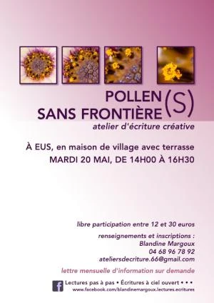 Pollens sans frontières • Atelier d'écriture
