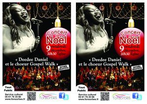 CONCERT DE NOËL "Deedee Daniel et le Choeur Gospel Walk"