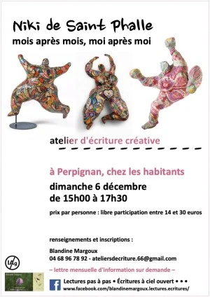 Niki de Saint Phalle, mois après mois, moi après moi • Atelier d'écriture