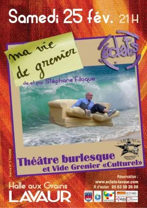 Ma vie de grenier : une comédie burlesque au coeur de l'hiver