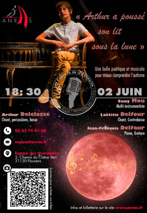 " Arthur a poussé son lit sous la lune "