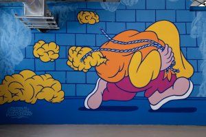 La nuit de l'Art investit l'exposition d'art urbain XXL, LAYUP