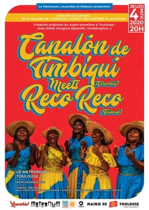 Canalón de Timbiquí (Co) • Reco Reco (Fr) • DJ Set - Le Metronum
