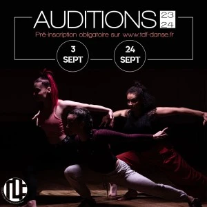 Audition formation danseur