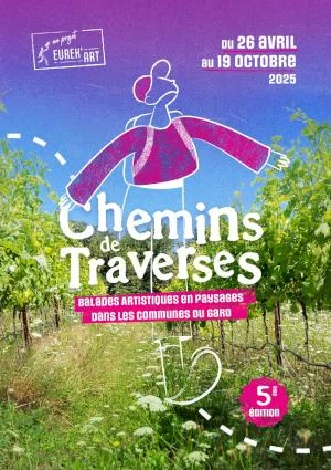 CHEMINS DE TRAVERSES 2025 - balades artistiques en paysage
