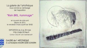 EXPOSITION "Rein BRIL, hommage"