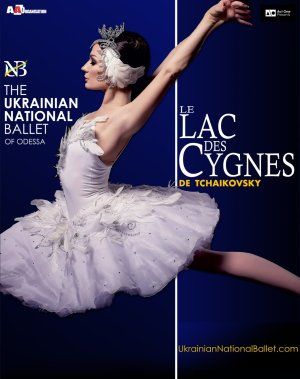 THE UKRAINIAN NATIONAL BALLET OF ODESSA LE LAC DES CYGNES