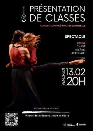 Spectacle Présentation de Classes