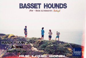 Basset Hounds à L'Usine à Musique