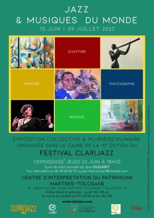 Festival Clarijazz 2022 – Exposition collective et pluridisciplinaire