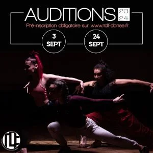 Audition formation danseur