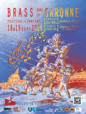 Brass Dans La Garonne 2026 - Festival de Fanfares