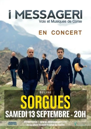 Concert I MESSAGERI - Voix et musiques de Corse