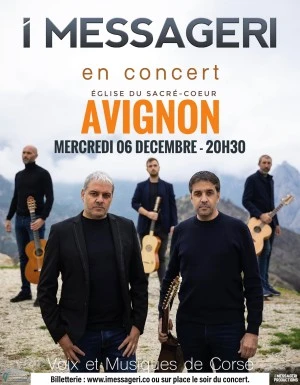 Concert groupe corse I MESSAGERI