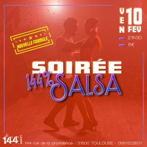 Soirée Dansante 144% Salsa