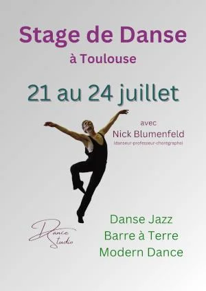 Stage de Danse d'Eté avec Nick Blumenfeld