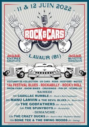 Festival ROCK'&'CARS à Lavaur (81) les 11 et 12 juin 2022