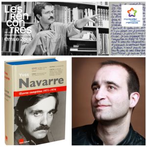 Rencontre Yves Navarre "Les mots, l'émotion"