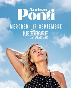 Andrea Ponti en concert à Paris au Zèbre de Belleville