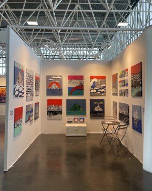 Vernissage de l'exposition "Point de vue" de Magali Nègre