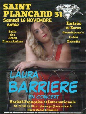 Laura Barrière en concert