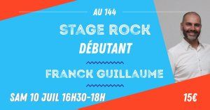 Stage Rock Débutant