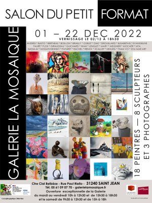[Exposition]11ème Salon du Petit Format à la Mosaïque