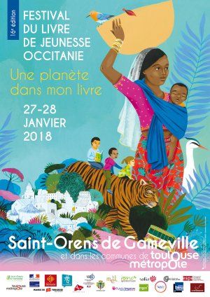16éme Festival du Livre de Jeunesse Occitanie "Une planète dans mon livre"