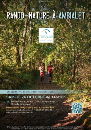 Rando-nature à Ambialet