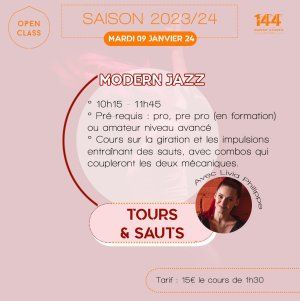 Open Class Modern Jazz - Tours & Sauts
