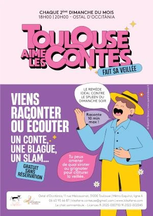 Veillée Conte et Arts de la Parole – Toulouse aime les contes