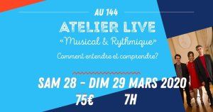 Inédit Atelier Musical et Rythmique en Live