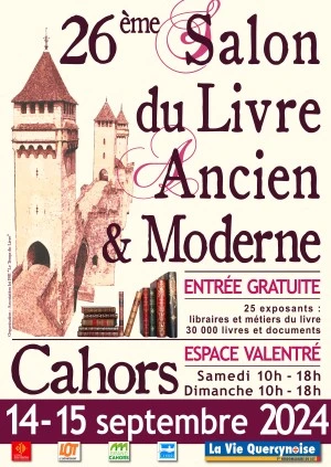 26e Salon du livre ancien et moderne de Cahors