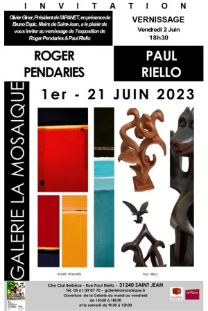 [EXPOSITION] ROGER PENDARIES & PAUL RIELLO À LA MOSAÏQUE