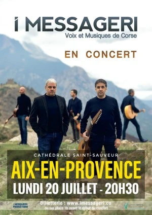Concert groupe I MESSAGERI - Voix et Musiques de Corse