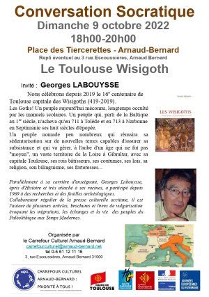 Conversation Socratique : le Toulouse Wisigoth 