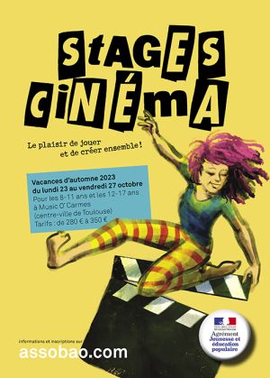 Stages cinéma pour les jeunes à Toulouse (vacances d'automne 2023)
