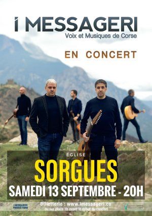 Concert I MESSAGERI - Voix et musiques de Corse