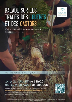 Balade sur les traces des loutres et castors