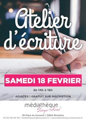 ATELIER D'ECRITURE