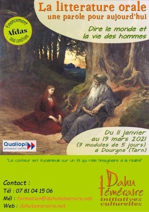 La littérature orale, une parole pour aujourd'hui • Formation professionnelle