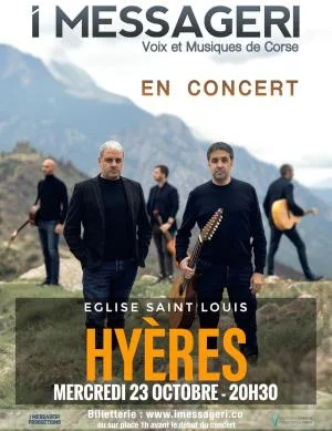 Concert groupe corse I MESSAGERI