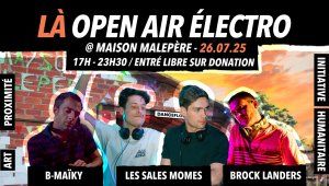 LÀ open air électro @ Maison Malepère (closing)