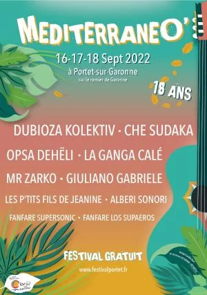 Festival MéditerranéO' - Portet-sur-Garonne (31)