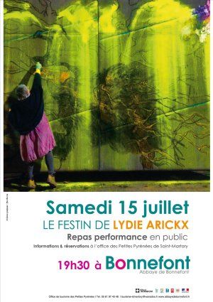 Le Festin de Lydie / Repas en peinture autour de Lydie Arickx