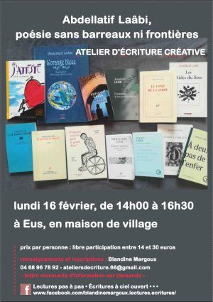 Abdellatif Laâbi, poésie sans barreaux ni frontières • Atelier d'écriture